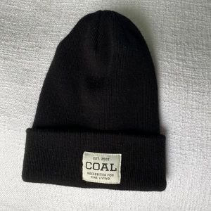 Coal beanie, black